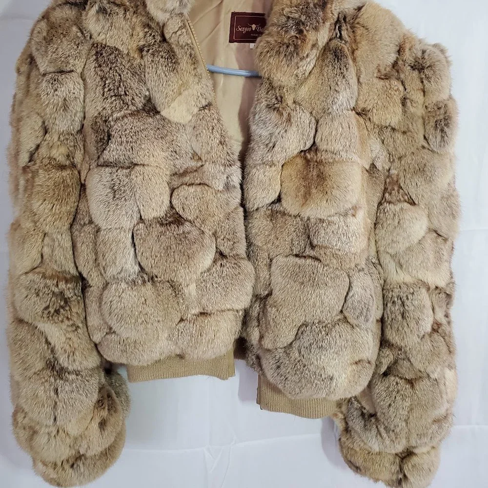 Vintage Rabbit Jacket Large - Picture 3 of 3
